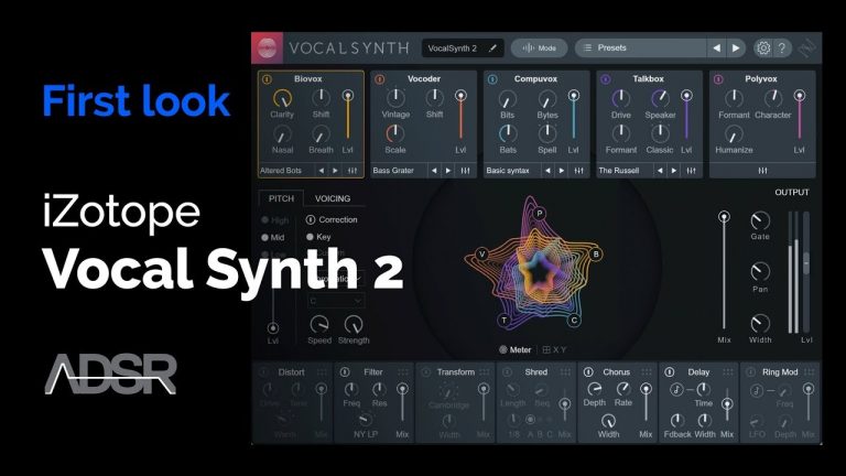 iZotope – VocalSynth 2 v2.2.0 VST, VST3, AAX, AU WIN.OSX x64
