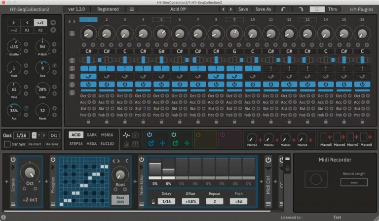 HY-Plugins – HY-SeqCollection2 v1.2.5 VST, AU x86 x64