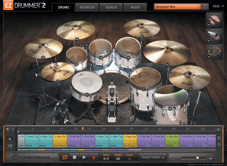 Toontrack – EZdrummer 2 Core Library Update v1.1.2