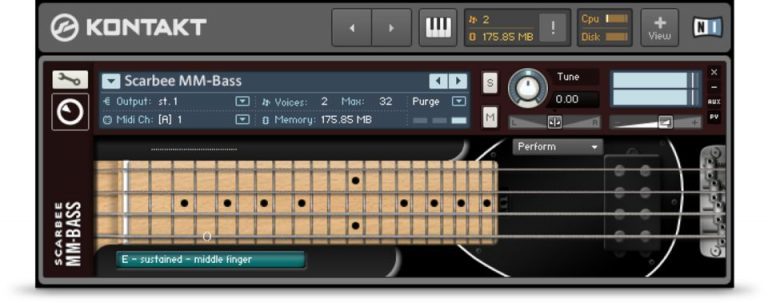 Native Instruments – Native Instruments – SCARBEE MM-BASS AMP (KONTAKT)