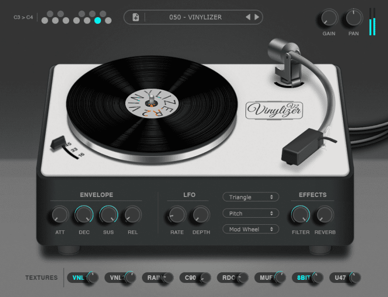 Thenatan – Vinylizer 2.0.0 VSTi, VSTi3, AUi WIN.OSX x64