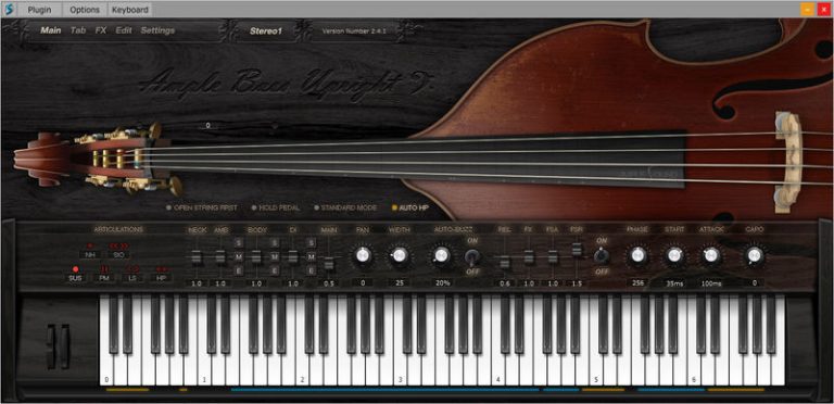 Ample Sound – Ample Bass Upright III v3.3.0 VSTi, VSTi3, AAX, AUi WIN.OSX x64
