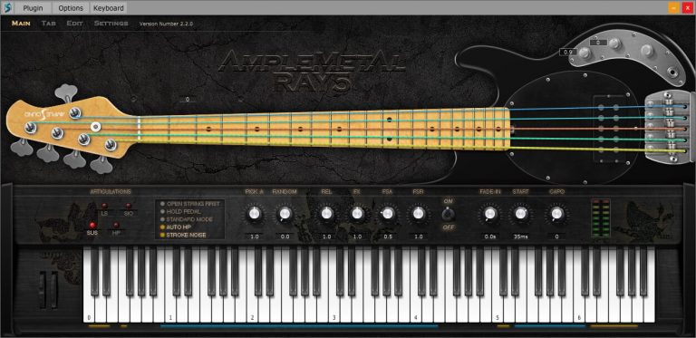 Ample Sound – Ample Metal Ray5 v3.3.0 STANDALONE, VSTi, RTAS, AAX x86 x64