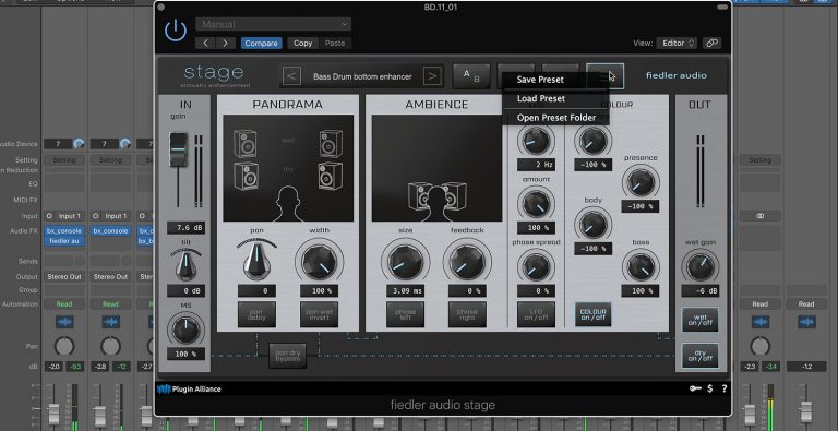 Plugin Alliance & Fiedler Audio – Stage 1.1.0 VST3, AAX x64