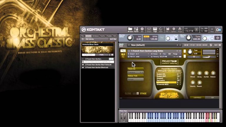 ProjectSAM – Orchestral Brass Classic v1.3 (KONTAKT)