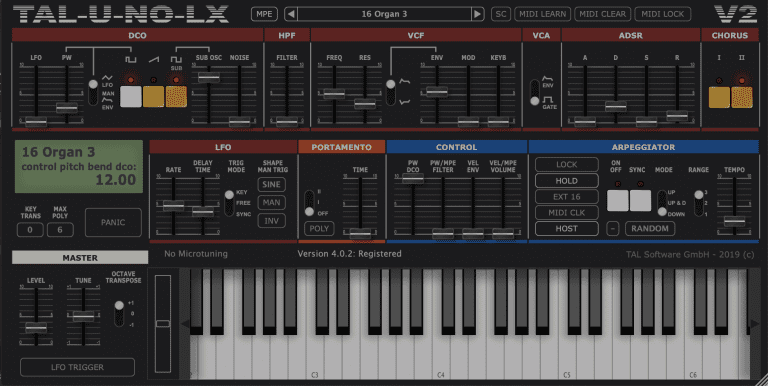 Togu Audio Line – TAL-U-NO-LX 4.2.7 VSTi, AAX, AUi WIN.OSX.LiNUX x64
