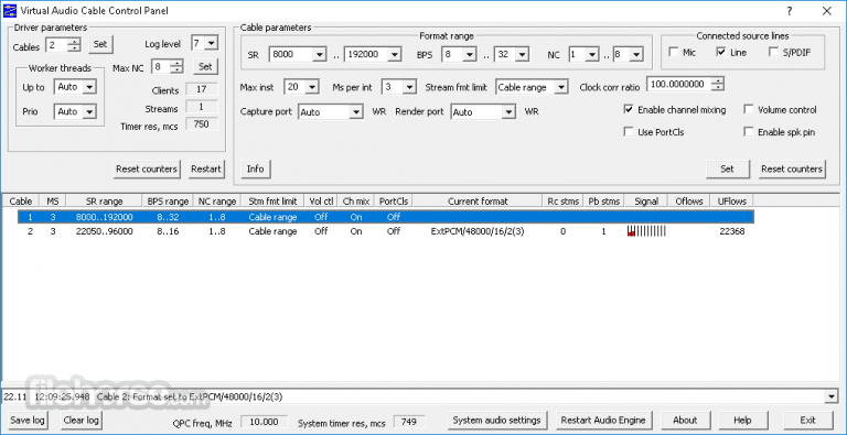 Virtual Audio Cable v4.64 WiN