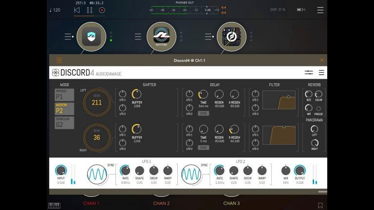 Audio Damage – AD044 Discord4 v4.1.0 VST, VST3, AAX, AU WIN.OSX.LINUX x64