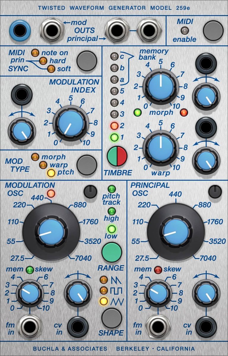 Softube – Buchla 259e Twisted Waveform Generator v2.5.9 SSX x64
