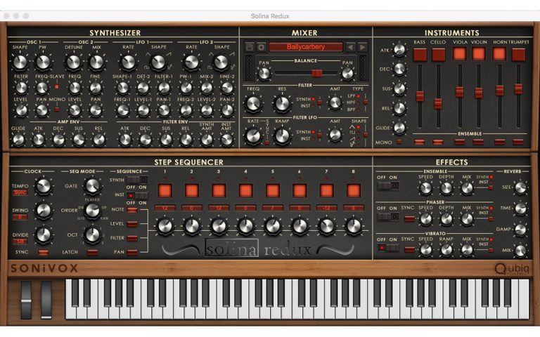SONiVOX – Solina Redux 1.0.0 STANDALONE, VSTi, AAX x64