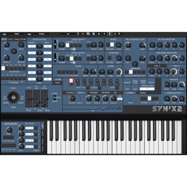 XILS-lab – Syn’X 2 v2.5.1 VSTi, AAX, NKS x64