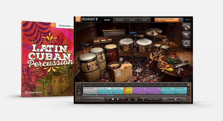 Toontrack – Latin Cuban Percussion EZX Library Update 1.0.1 WIN.OSX