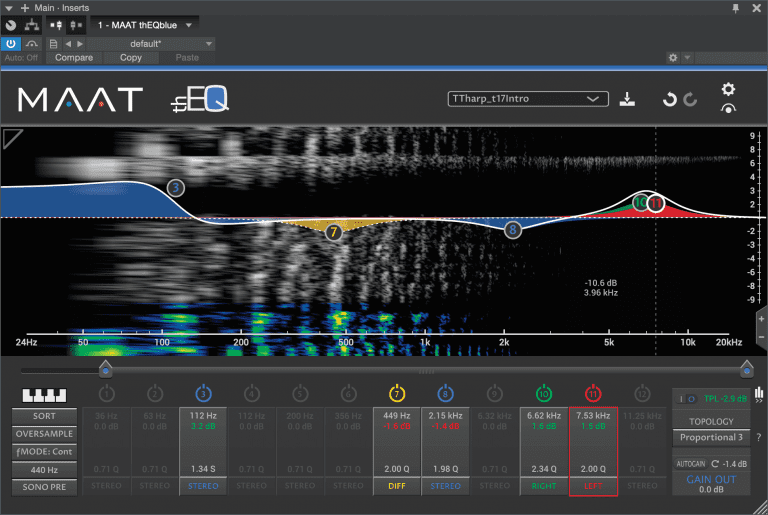 MAAT – thEQblue v3.0.3 VST, VST3, AAX x86 x64
