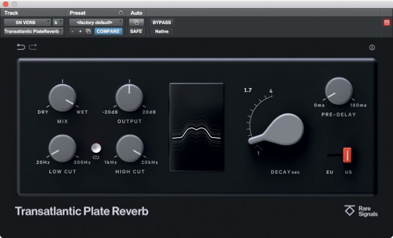 Rare Signals – Transatlantic Plate Reverb 1.2.0 VST, AAX x64