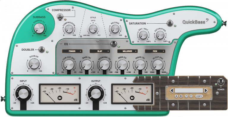 United Plugins & Instant Audio – QuickBass 1.0 VST, VST3, AAX x86 x64