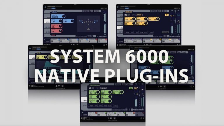 TC Electronic – SYSTEM 6000 NATIVE 1.0.0.0 VST, VST3, AAX x64