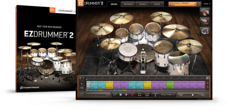 ToonTrack – EZdrummer v2.2.1 VSTi, RTAS, AAX, STANDALONE x86 x64 Win