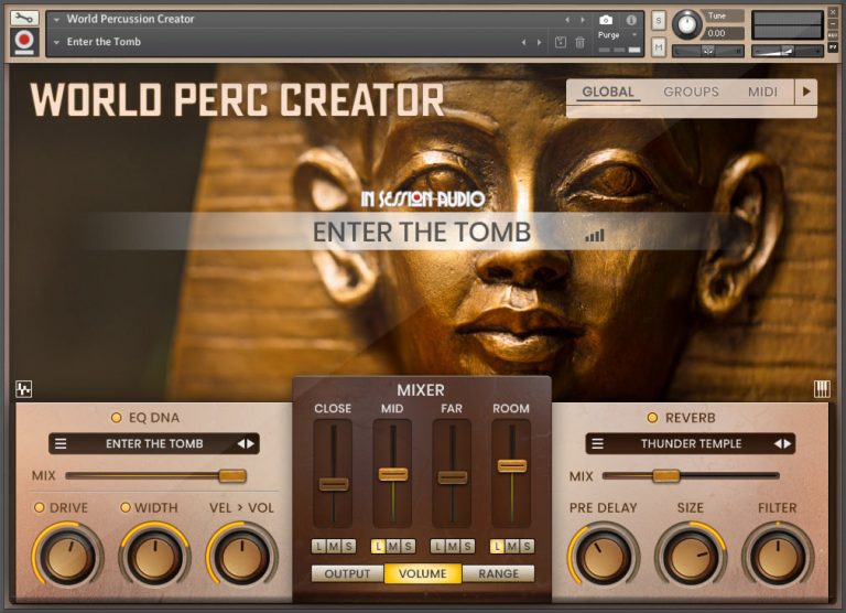 In Session Audio – World Percussion Creator (KONTAKT)