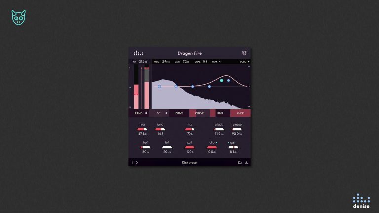 Denise Audio – Dragon Fire v1.0.0 VST, VST3, AAX, AU x86 x64