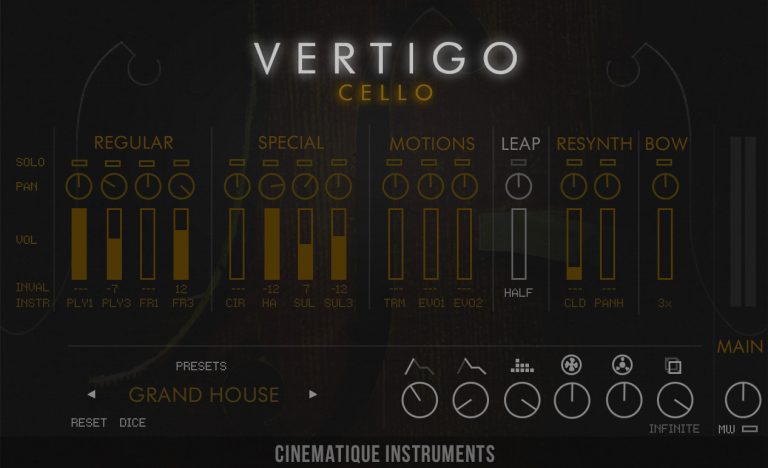 Cinematique Instruments – VERTIGO CELLO (KONTAKT)