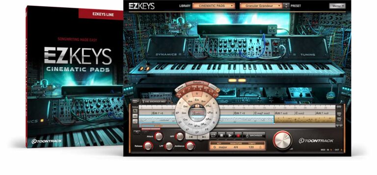Toontrack – EZkeys Cinematic Pads 1.3.0 STANDALONE, VSTi, AAX x86 x64
