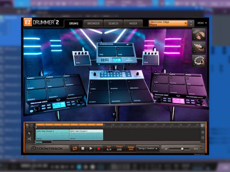ToonTrack – Electronic Edge EZX WIN.OSX (SOUNDBANK)