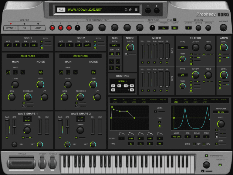 KORG – miniKORG 1.0.0 STANDALONE, VSTi, AAX, AUi WIN.OSX x64