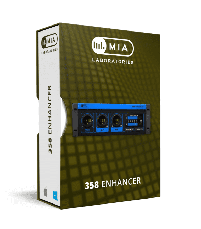 MIA Laboratories – 358 ENHANCER MkII 1.0.2 VST3, AAX x64