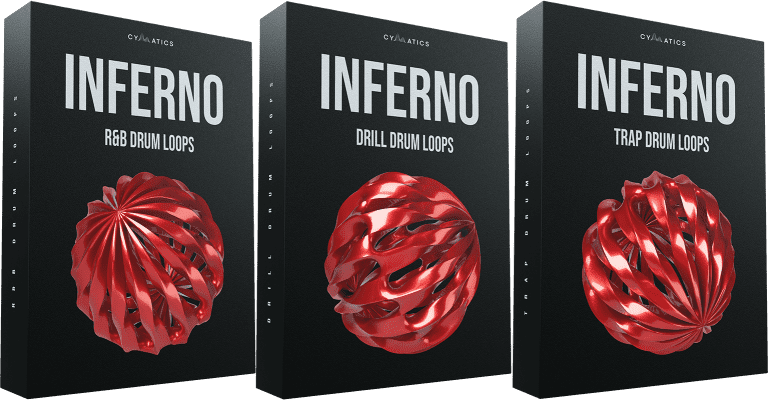 Cymatics – Inferno Drum Loops (MIDI, WAV)
