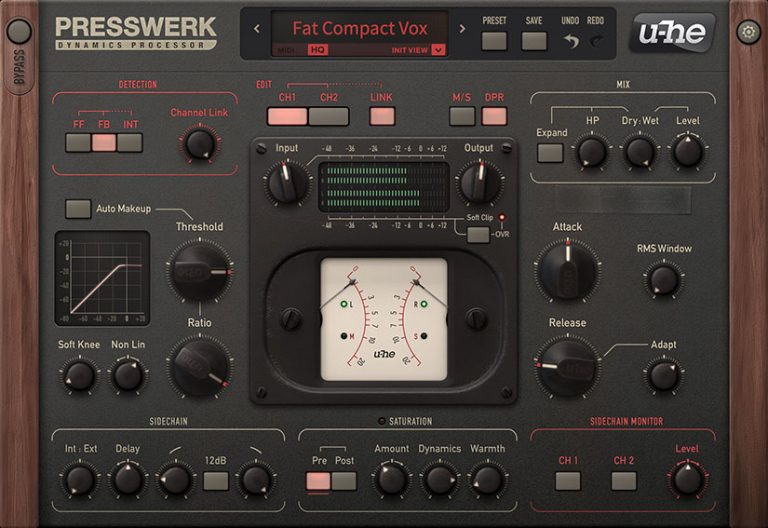 u-he – Presswerk 1.1.5.12092 Rev2 VST, VST3, AAX, NKS x86 x64