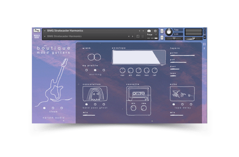 Naroth Audio – Mood Guitars (KONTAKT)