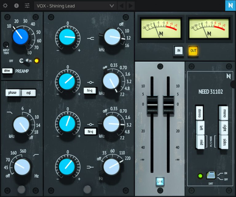 NoiseAsh – Need 31102 Console EQ v1.7.7 VST, VST3, AAX, AU WIN.OSX x86 x64