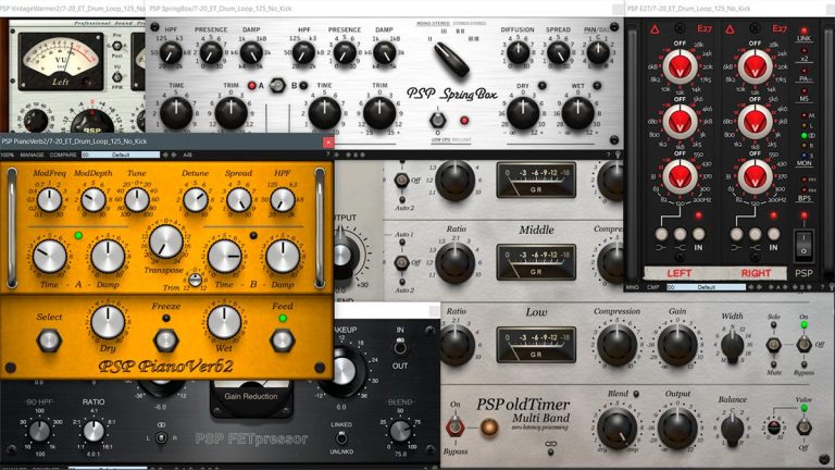 PSPaudioware – PSP Plugins Bundle 2021.9 VST, VST3, AAX x64