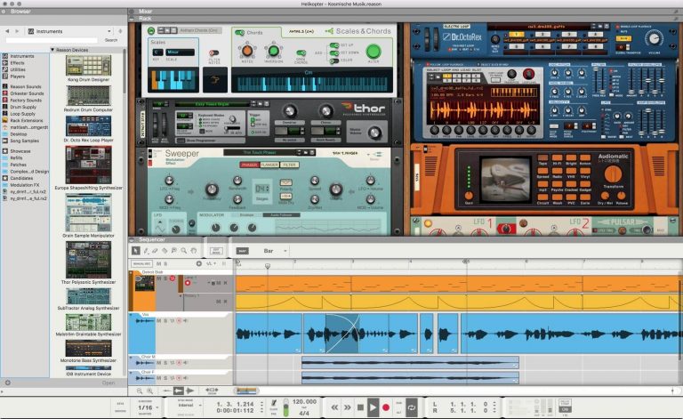 Reason Studios – Reason 11 v11.3.9 STANDALONE, VST3, AAX x64