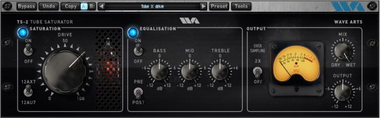 Wave Arts – Tube Saturator 2 v2.1.3 VST, VST3, AAX x64