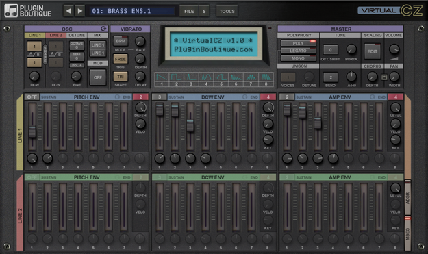 Plugin Boutique – VirtualCZ v1.3.0 STANDALONE, VSTi, VSTi3, AAX x86 x64
