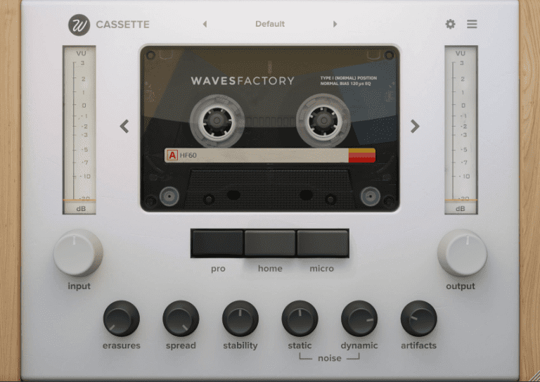Wavesfactory – Cassette 1.0.5 VST, VST3, AAX x64