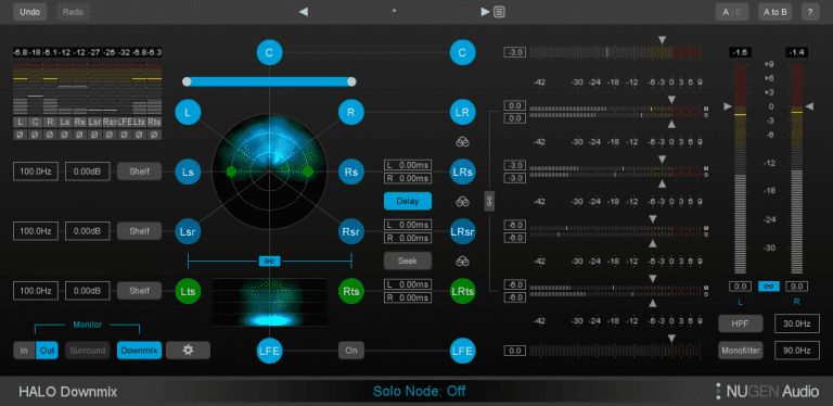 NuGen Audio – Halo Downmix 1.4.0.2 VST3, AAX x64