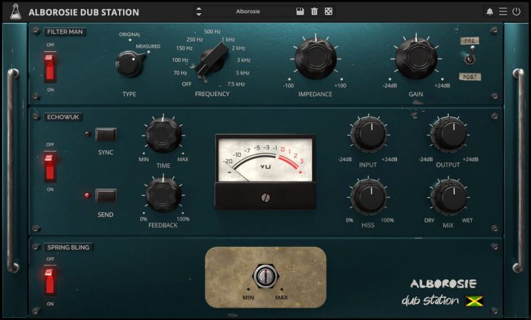AudioThing – Alborosie Dub Station 1.0.0 VST, VST3, AAX x64