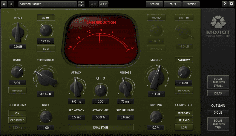 Tokyo Dawn Labs – Molot GE v1.0.4 Retail Win VST, VST3, AAX x86 x64
