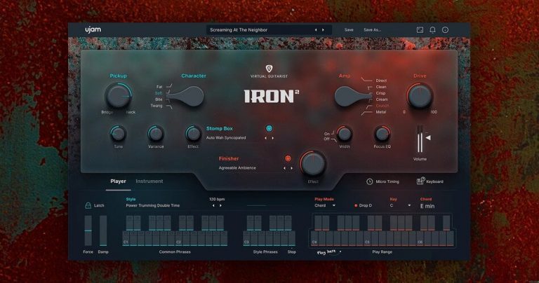 uJAM – Virtual Guitarist IRON 2 v1.0.0 VSTi, AAX x64