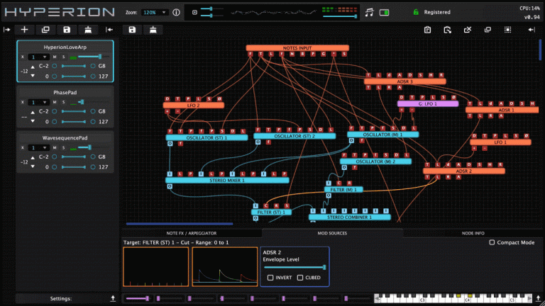 Tracktion Software & Wavesequence r – Hyperion 1.11 STANDALONE, VSTi3 x64