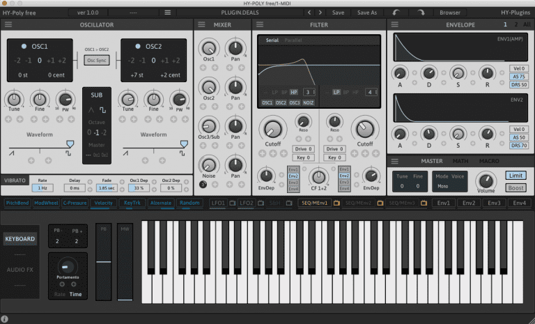 HY-Plugin – Synths-Plugins Bundle 2021.11 VSTi, VSTi3, AU WIN.OSX x86 x64
