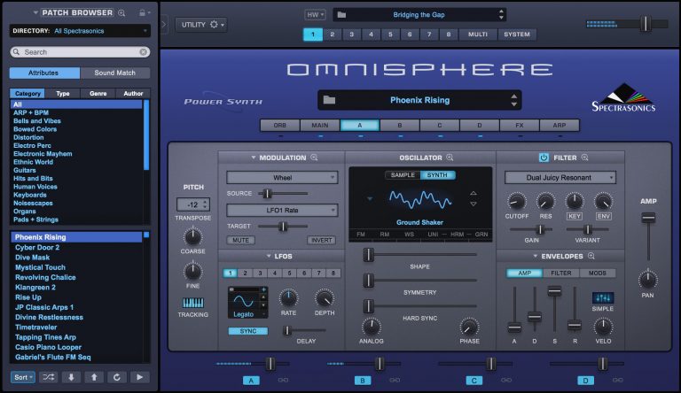 Spectrasonics – Omnisphere 2.8.1c POWER SYNTH + Full Libraries + Sonic Extensions