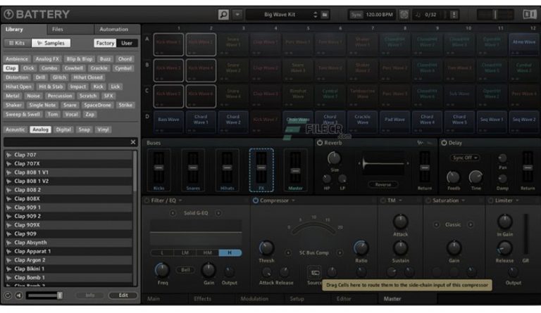 Native Instruments – Battery 4.2.0 STANDALONE, VSTi, VSTi3, AAX x64