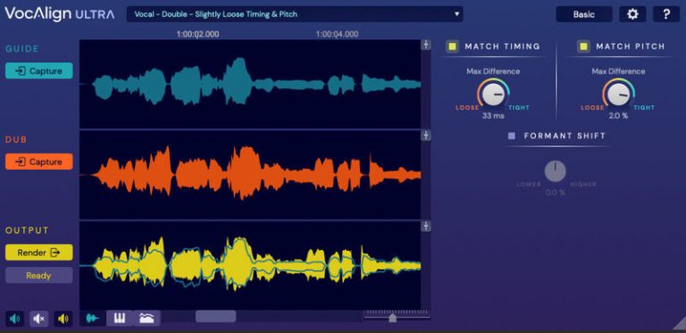 Synchro Arts – VocALign Ultra UG Pro 4 4 0 VST, VST3, AAX, AU x86 x64