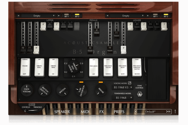 Acousticsamples – B-5 Organ V3 (UVI Falcon)