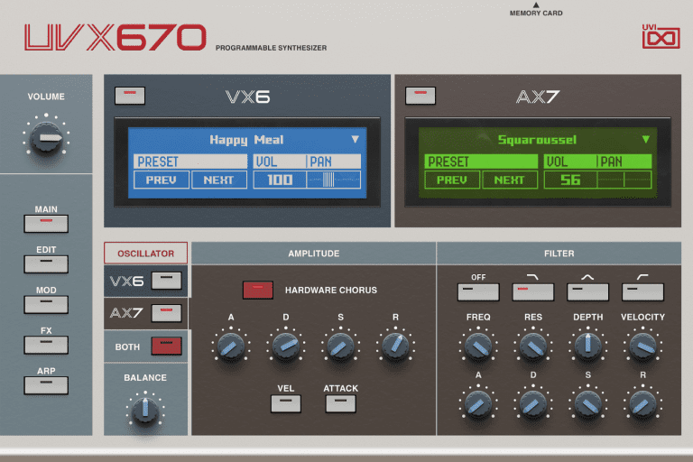 UVI – UVX670 v.1.0.2 (UVI Falcon)