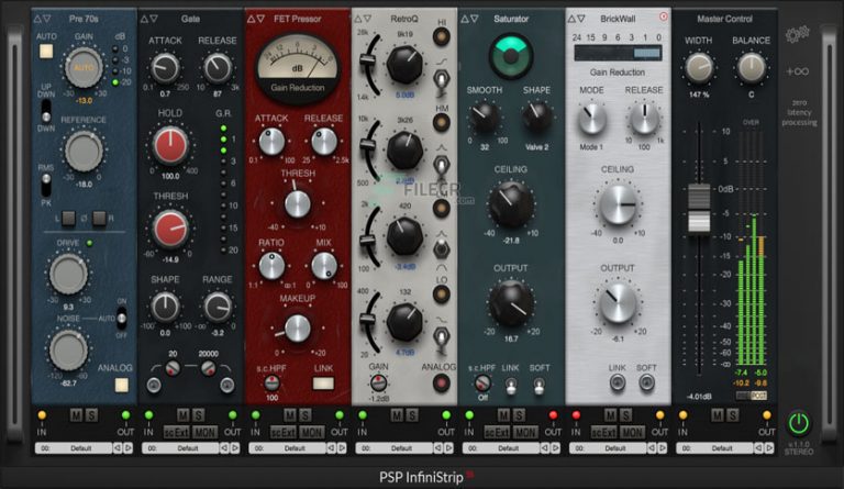 PSPaudioware – PSP InfiniStrip 1.2.2 VST, VST3, AAX x64
