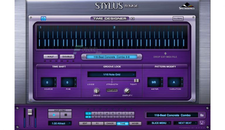 Spectrasonics – Stylus RMX v.1.10.2c Standalone, VSTi, VST3, AAX x64 Win Update [2021.12.09]
